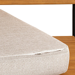 Двухместный диван из акации без подлоконтиков Amra варинант исполнения - 8 | Loft Concept в Новосибирске