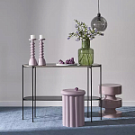 Подсвечник фигурный розовый Bright Accent 36 см варинант исполнения - 4 | Loft Concept в Новосибирске