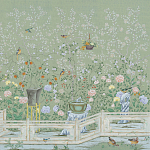 Обои ручная роспись Temple Newsam Mercury Grey варинант исполнения - 2 | Loft Concept в Новосибирске