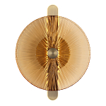 Бра с круглым стеклянным плафоном Gingham варинант исполнения - 1 | Loft Concept в Новосибирске