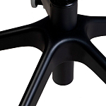 Стул с мягкой бежевой обивкой из велюра и подъемно-поворотным механизмом на черных колесиках Harper Beige варинант исполнения - 5 | Loft Concept в Новосибирске