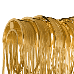 Люстра подвесная с металлическими цепочками и изогнутыми металлическими дугами 72 см Atlantis Chain варинант исполнения - 20 | Loft Concept в Новосибирске