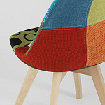 Стул с обивкой в стиле пэчворк Arvika варинант исполнения - 6 | Loft Concept в Новосибирске