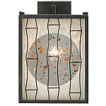 Бра с круглой зеркальной вставкой с эффектом ржавчины Stunning Radiance варинант исполнения - 2 | Loft Concept в Новосибирске