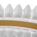 Люстра круглая с декоративными элементами в виде лепестков Round Light Flashing варинант исполнения - 8 | Loft Concept в Новосибирске