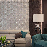 Гипсовая 3D панель с принтографией PM-37 варинант исполнения - 2 | Loft Concept в Новосибирске