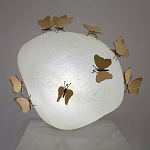 Настольная лампа ночник Alien Stone варинант исполнения - 2 | Loft Concept в Новосибирске