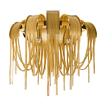 Бра с металиическими цепочками и дугообразными элементами Atlantis Chain варинант исполнения - 7 | Loft Concept в Новосибирске