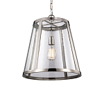 Подвесной светильник с прозрачным коническим стеклянным плафоном в современном стиле Feiss варинант исполнения - 1 | Loft Concept в Новосибирске