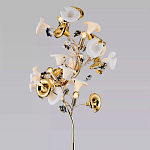 Торшер в виде белых и золотых цветов каллы Refined Taste of Light варинант исполнения - 2 | Loft Concept в Новосибирске