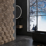 Гипсовая 3D панель с принтографией PM-30 варинант исполнения - 2 | Loft Concept в Новосибирске