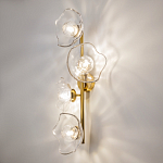 Бра Lots of transparent lotuses варинант исполнения - 3 | Loft Concept в Новосибирске