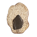 Бра с волнообразным стеклянным плафоном и вставкой из мрамора Liquid Stone варинант исполнения - 6 | Loft Concept в Новосибирске