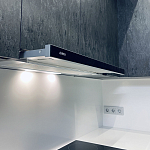 Угловой кухонный гарнитур Жемчужный белый Серый Clarke Kitchen Set White Grey варинант исполнения - 3 | Loft Concept в Новосибирске