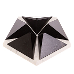 Подставка под шар в виде звезды из натуральных камней Змеевик Мрамор Natural Stone Sphere Stands варинант исполнения - 1 | Loft Concept в Новосибирске