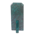 Часы погон ВС подарочные настольные из натурального камня Змеевик Military Clock варинант исполнения - 15 | Loft Concept в Новосибирске