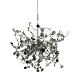 Подвесной светильник с металлическими круглыми элементами Terzani Argent варинант исполнения - 1 | Loft Concept в Новосибирске