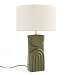 Настольная лампа из керамики и льна Brighter than the Stars варинант исполнения - 2 | Loft Concept в Новосибирске