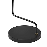 Торшер на изогнутом основании в сочетании черного и золотистого цвета Stable Base варинант исполнения - 4 | Loft Concept в Новосибирске