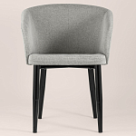 Мягкое кресло на металлических ножках Shaggy Grey варинант исполнения - 3 | Loft Concept в Новосибирске