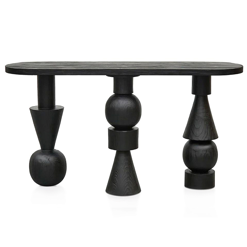 Консоль Bishop III Черный матовый в Новосибирске | Loft Concept 