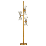 Торшер с абажурами из тонких металлических палочек Wild Thorns варинант исполнения - 2 | Loft Concept в Новосибирске