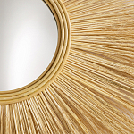 Зеркало с бахромой из растительных волокон WICKER MIRROR 120 варинант исполнения - 2 | Loft Concept в Новосибирске