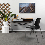 Стол рабочий в стиле лофт с ящиком и нишей для хранения Urban Style Space варинант исполнения - 4 | Loft Concept в Новосибирске