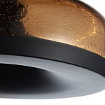 Подвесной светильник с стеклянным плафоном LED 42W 3000K Glass Textured Lampshade варинант исполнения - 5 | Loft Concept в Новосибирске