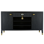 Комод-буфет Elsa Dreams Black с открытыми полками   варинант исполнения - 8 | Loft Concept в Новосибирске