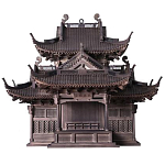 Макет Китайская пагода макет древней традиционной архитектуры варинант исполнения - 2 | Loft Concept в Новосибирске