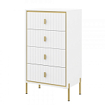 Комод белый высокий с ящиками Antique Order варинант исполнения - 1 | Loft Concept в Новосибирске