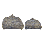 Набор из двух шкатулок с эффектом патинирования Austronesian Caskets варинант исполнения - 1 | Loft Concept в Новосибирске