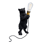 Настольная лампа Черный кот варинант исполнения - 1 | Loft Concept в Новосибирске