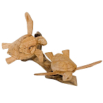 Статуэтка из дерева черепахи Animals of the World 25 варинант исполнения - 3 | Loft Concept в Новосибирске