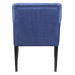 Кресло Addison Chic Armchair deep blue velour варинант исполнения - 3 | Loft Concept в Новосибирске