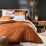 Кровать из массива дуба Reyer Oak Bed варинант исполнения - 4 | Loft Concept в Новосибирске