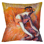 Подушка декоративная Балерина Impressionism in Art варинант исполнения - 1 | Loft Concept в Новосибирске