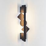 Светодиодное бра черного цвета Suprematism Ice Crack варинант исполнения - 3 | Loft Concept в Новосибирске