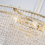 Люстра многоярусная с каскадами кристаллов Crystal Rains варинант исполнения - 5 | Loft Concept в Новосибирске