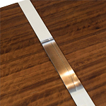 Консоль прямоугольная с выдвижным ящиком на прозрачных ножках Hitchcock варинант исполнения - 3 | Loft Concept в Новосибирске