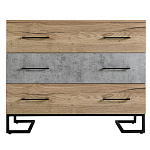 Комод с 3-мя ящиками в стиле лофт Urban Style Space варинант исполнения - 4 | Loft Concept в Новосибирске
