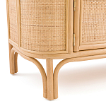 ТВ-тумба из плетеного ротанга Simone Rattan TV Stand варинант исполнения - 5 | Loft Concept в Новосибирске