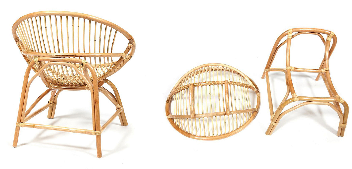 Кресло Rattan Wicker Chair - Loft-Concept в Новосибирске