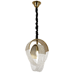 Подвесной светильник с хрустальными подвесками Godard Crystal Ring Hanging Lamp варинант исполнения - 2 | Loft Concept в Новосибирске