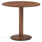 Приставной стол в шпоне ореха Elega варинант исполнения - 1 | Loft Concept в Новосибирске