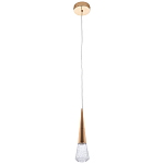 Подвесной светильник капля Acrylic Droplet Gold Hanging Lamp варинант исполнения - 2 | Loft Concept в Новосибирске