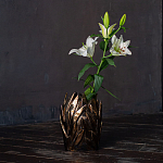 Ваза «Золотая» варинант исполнения - 2 | Loft Concept в Новосибирске