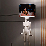 Настольная лампа с абажуром Cretto Mir варинант исполнения - 9 | Loft Concept в Новосибирске