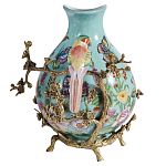 Кувшин с птичкой и  цветочным рисунком Blue Garden варинант исполнения - 3 | Loft Concept в Новосибирске